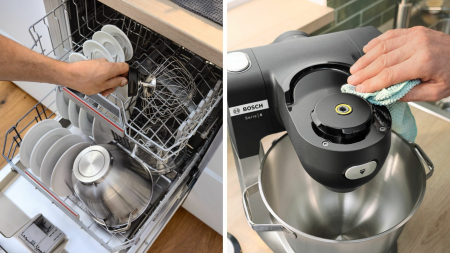 Robot de Bucătărie Bosch MUMS6ZS17, 1600 W, 6.8 L, 7 trepte viteză, Accesorii multiple, Argintiu pukika.ro [6]