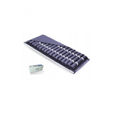 Saltele Antiescare - Saltea antiescare cu compresor Herdegen, 17 camere, greutate maxima 150 Kg, PVC, Albastru pukika.ro