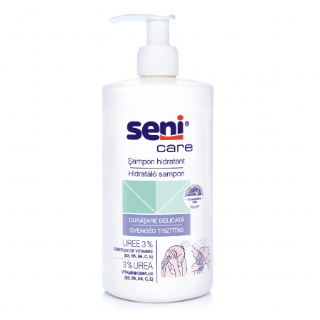 Igiena si Ingrijire Adulti - Sampon Spuma Seni Care 3% uree 500 ml pukika.ro