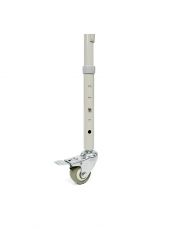 Scaun cu toaleta de camera cu roti, pliabil, inaltime ajustabila, suport de maini, greutate maxima 120 Kg, Gri pukika.ro [3]