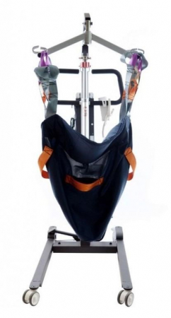 Scaun mobil de ridicare si transportare MDH pentru persoane cu dizabilitati, telecomanda, inaltime si latime ajustabile, pliabil, greutate maxima 150 Kg Kg, Alb pukika.ro [1]