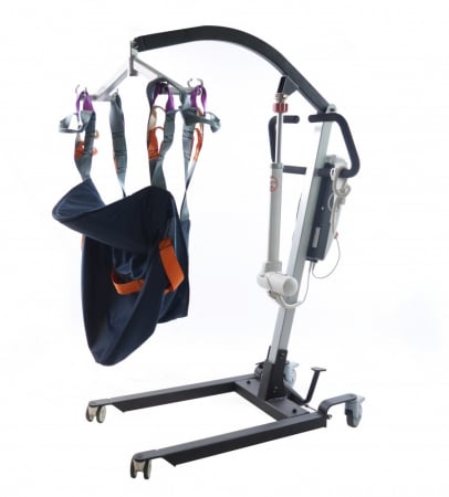 Scaune Toaleta - Scaun mobil de ridicare si transportare pentru persoane cu dizabilitati, cu telecomanda, greutate maxima 150 Kg, Gri pukika.ro