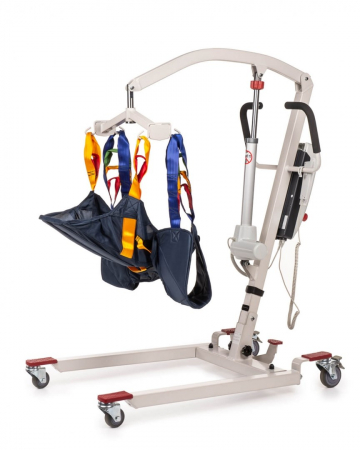 Scaune Toaleta - Scaun mobil de ridicare si transportare pentru persoane cu dizabilitati, cu telecomanda, greutate maxima 180 Kg, Alb pukika.ro
