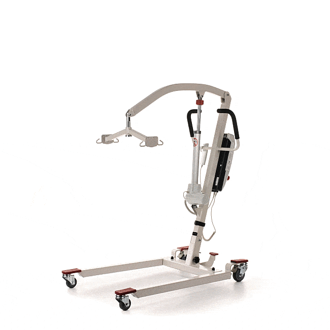 Scaun mobil de ridicare si transportare pentru persoane cu dizabilitati, cu telecomanda, greutate maxima 180 Kg, Alb pukika.ro [2]