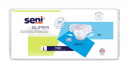 Promotii - Scutece Adulti Seni Super Large 6 picaturi, 100 150 cm, 30 Bucăți