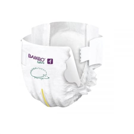 Scutece Bambo Nature, Eco-Friendly, Marimea 4, 7-14 kg, 24 bucati [3]