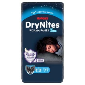 Pentru bebelusi - Scutece chilotel Huggies DryNites, Boy, Marimea 9, 27-57 kg, 9 bucati