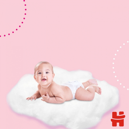Scutece chilotel Huggies Pants, Girl, Marimea 4, 9-14 kg, 52 bucati [5]