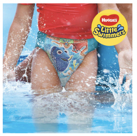 Scutece chilotel pentru apa Huggies Dory Little Swimmers, Marimea 5-6, 12-18 kg, 11 bucati [4]