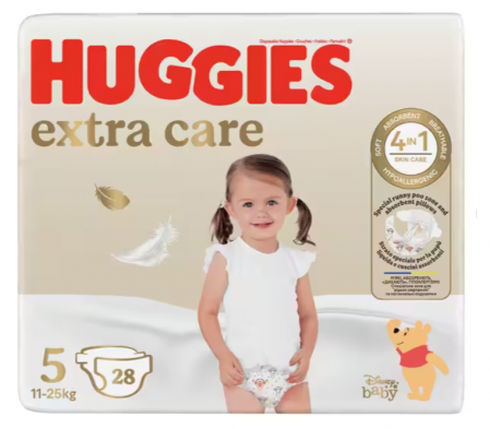 Promotii - Scutece Huggies Extra Care 5,28 buc