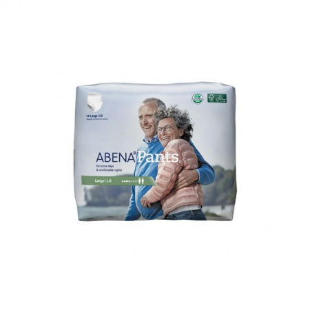 Scutece Adulti - Scutece incontinenta Abena cu banda de fixare, all in one, Abena Pants L0, 10 bucati