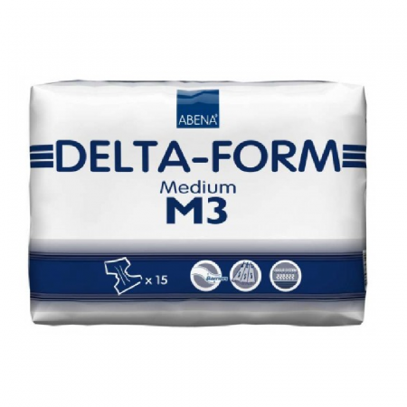 Scutece Adulti - Scutece incontinenta adulti Abena ABRI DELTA-FORM M3, 15 bucati