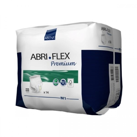 Scutece Incontinenta Adulti Abri-Flex M1 Premium FSC, Tip Chilot, 14 bucati [2]