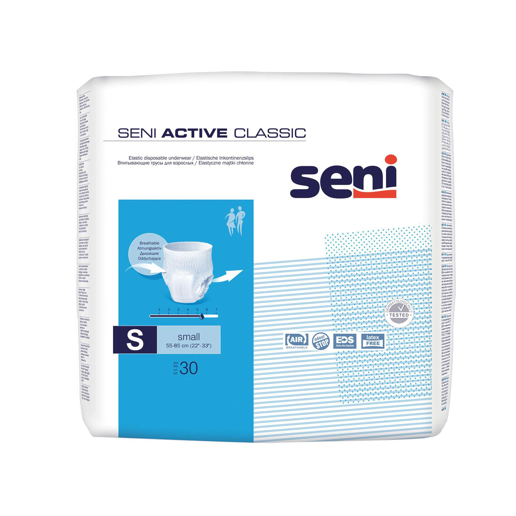 Produse incontinenta adulti - Chilot Absorbant Seni Active Classic 55 85 cm 30 Bucati pukika.ro