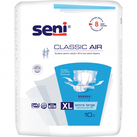 Promotii - Scutece Adulti Seni Air Extra Large 130 170 cm 10 Bucati pukika.ro