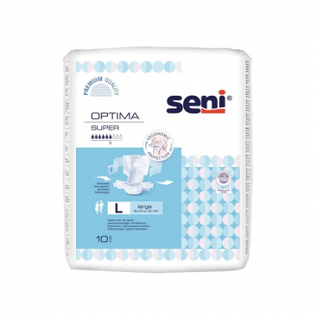Scutece Adulti - Scutece Adulti Seni Super Large 80 125 cm 10 Bucati pukika.ro