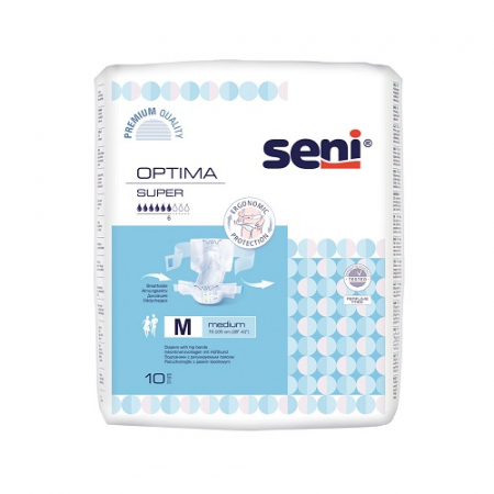 Scutece Adulti - Scutece Adulti Seni Super Medium 70 105 cm 10 Bucati pukika.ro