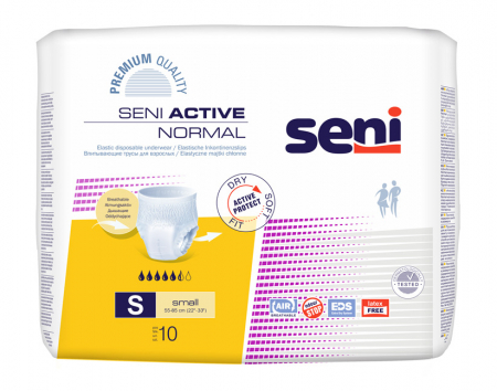 Produse incontinenta adulti - Scutece Adulti Seni Small 55 85 cm 10 Bucati pukika.ro