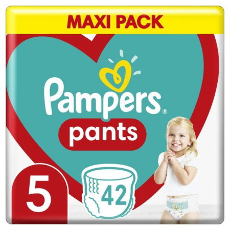 Pentru bebelusi - Scutece Pampers Active Baby, Marimea 5, 12-17 kg, 42 bucati