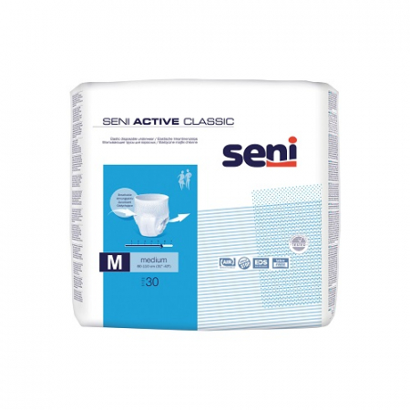 Scutece Adulti - Scutece Adulti Seni Classic Medium 80 110 cm 10 Bucati pukika.ro