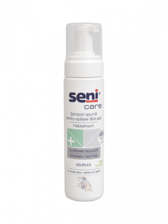 Igiena si Ingrijire Adulti - Sampon Spuma Seni Care spalare fara apa 200 ml pukika.ro