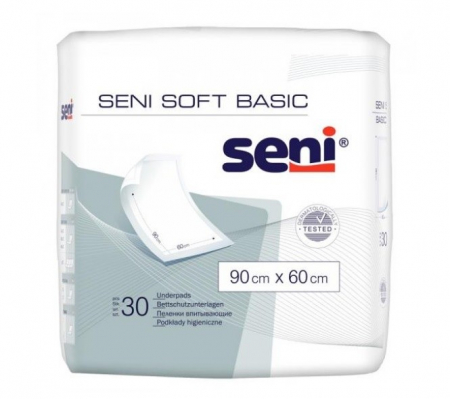 Aleze copii - Aleze Igienice de Protectie Seni Basic 90 60 cm 30 Bucati pukika.ro