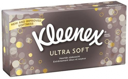 Igiena Si Ingrijire - Servetele igienice uscate Kleenex BOX Ultra Soft, 1 cutie, 64 bucati