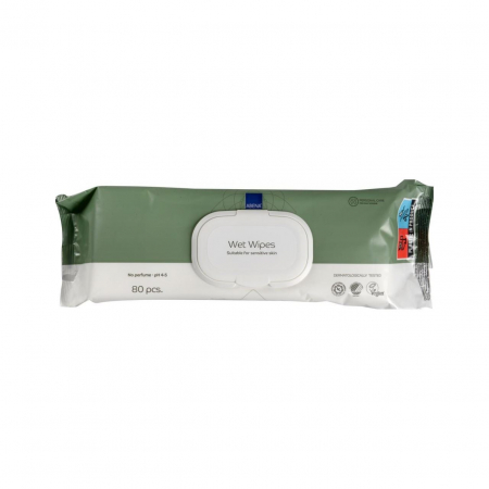 Produse incontinenta adulti - Servetele umede Abena, 20x27 cm, 1 pachet, 80 bucati