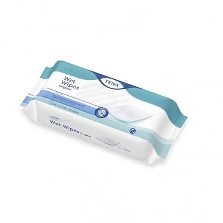 Produse incontinenta adulti - Servetele umede Tena Wet Wipes Original 80 bucati