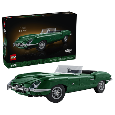 Seturi LEGO - Set de construcție LEGO Icons Jaguar E-Type 11381, 1673 piese - pukika.ro