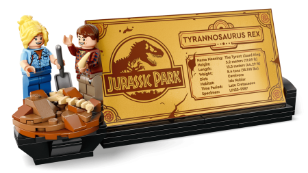 Set de constructie LEGO Jurassic Park 76968, schelet dinozaur Tyranozaur, 33cm, 3145 piese - pukika.ro [4]