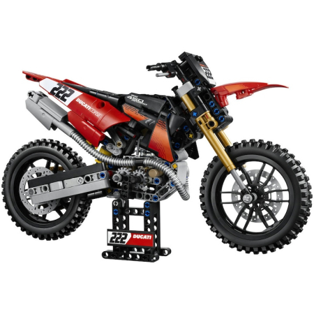Set de constructie LEGO® Technic Motocicleta Ducati Desmo450 MX, versiunea de uzina 42238, 457 piese [1]