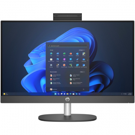 Desktop PC - Sistem All In One PC HP Pro 240 G10, 23.8" Full HD, Intel® Core™ i5 1335U pana la 4.6 GHz, 16 GB RAM DDR4 3200, 512 GB SSD, Intel® Iris Xᵉ Graphics, Windows 11 Pro, Black