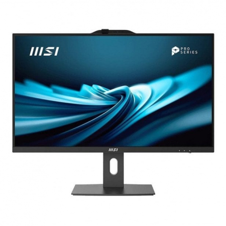 Promotii - Sistem All In one PC MSI Pro, 27" Full HD, Intel® Core™ i5 14400 pana la 4.7 GHz, 16 GB RAM DDR5, 512 GB SSD, Intel® UHD Graphics, Free Dos, Black