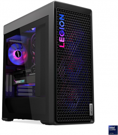 Alte produse - Sistem Desktop PC Gaming Lenovo Legion T7, Intel® Core™ Ultra 9 285K pana la 5.5 GHz, 64 GB RAM DDR5 5600, 2 TB SSD, NVIDIA® GeForce® RTX 5080 16 GB, Free Dos, Grey