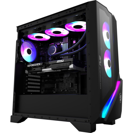 Sistem Desktop PC Gaming MSI MPG Infinite X3 AI, Intel® Core™ Ultra 9 285K pana la 5.5 GHz, 64 GB RAM DDR5 5600, 1 TB SSD, NVIDIA® GeForce® RTX 5090 32 GB, Windows 11 Home, Black [6]