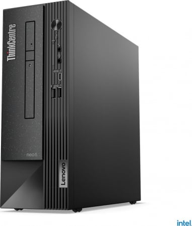 Promotii - Sistem Desktop PC Lenovo ThinkCentre neo 50s, Intel® Core™ i7 13700 pana la 5.2 GHz, 8 GB RAM DDR4 3200, 512 GB SSD, Intel UHD Graphics 770, Windows 11 Pro, Black