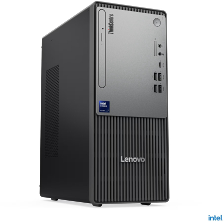 Desktop PC - Sistem Desktop PC Lenovo ThinkCentre neo, Intel® Core™ Ultra 5 225 pana la 4.9 GHz, 16 GB RAM DDR5 5600, 512 GB SSD, Intel® Graphics, Windows 11 Pro, Black