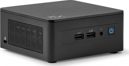 Promotii - Sistem Mini PC ASUS NUC 13, Intel® Core™ i3 1315U pana la 4.5 GHz, No RAM, No SSD, Intel® UHD Graphics, Free Dos, Black
