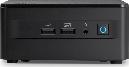 Sistem Mini PC ASUS NUC 13, Intel® Core™ i3 1315U pana la 4.5 GHz, No RAM, No SSD, Intel® UHD Graphics, Free Dos, Black [1]