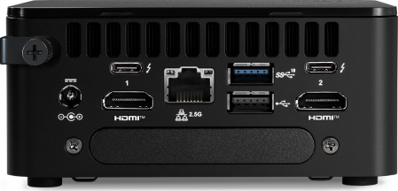 Sistem Mini PC ASUS NUC 13, Intel® Core™ i3 1315U pana la 4.5 GHz, No RAM, No SSD, Intel® UHD Graphics, Free Dos, Black [2]