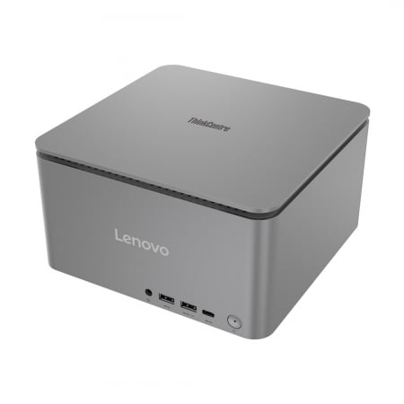 Promotii - Sistem Mini PC Lenovo ThinkCentre neo Ultra, Intel® Core™ i7 14700 pana la 5.4 GHz, 16 GB RAM DDR5 5600, 1 TB SSD, NVIDIA® GeForce® RTX 4060 8 GB, Windows 11 Pro, Grey