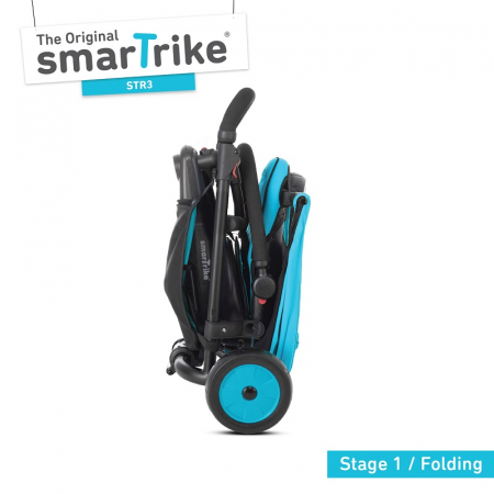 SmarTrike Tricicleta pliabila Smart fold 6w1 STR3, de la 10 luni, Albastru [1]