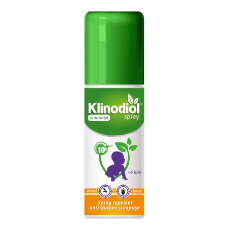 Promotii - Spray repelent pentru copii anti-țânțari și căpușe, Klinodiol, 100 ml