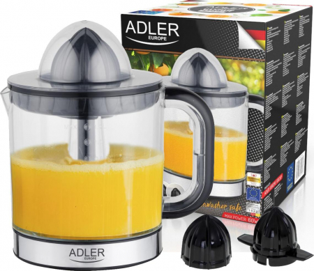 Storcător Citrice Electric Adler AD 4012, 40 W, 2 conuri, Auto Start/Stop, 1.2 L, Negru pukika.ro [5]