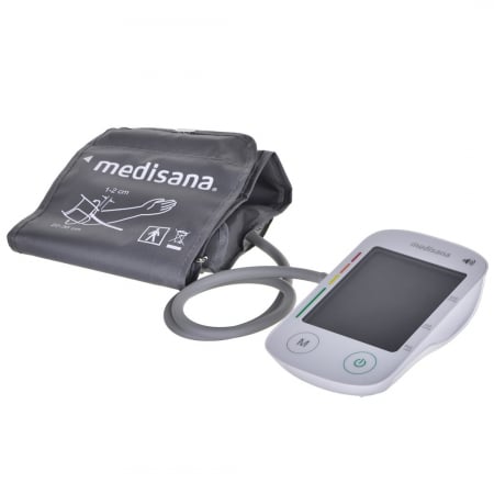 Tensiometru automat Medisana de brat, cu afisaj si memorie, masurarea tensiunii arteriale si a pulsului, detectarea aritmiei, Alb pukika.ro [4]
