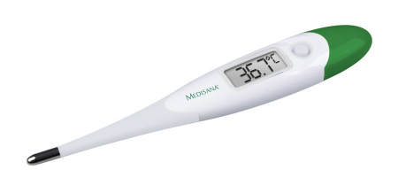 Ingrijire Adulti - Termometru Medisana TM 700 Digital, cu varf flexibil, Alb/Verde pukika.ro