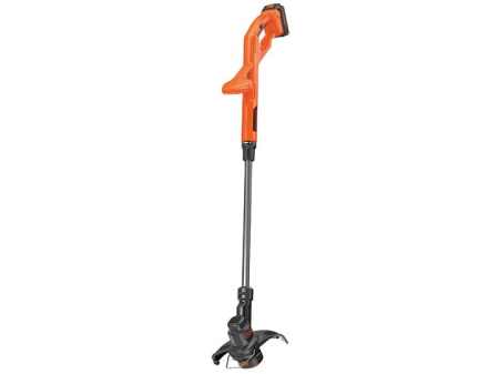 Trimmere si Fierastrae - Trimmer gazon BLACK+DECKER, 25 cm, 18 V, Portocaliu pukika.ro