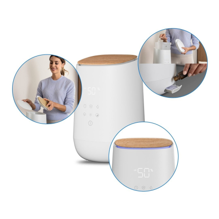 Umidificator aer ultrasonic Medisana, 2.6 L, 30 mp, Alb pukika.ro [5]