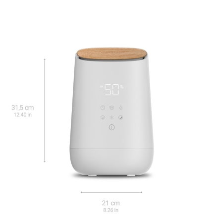Umidificator aer ultrasonic Medisana, 2.6 L, 30 mp, Alb pukika.ro [2]